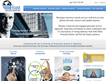 Tablet Screenshot of huntsearch.com
